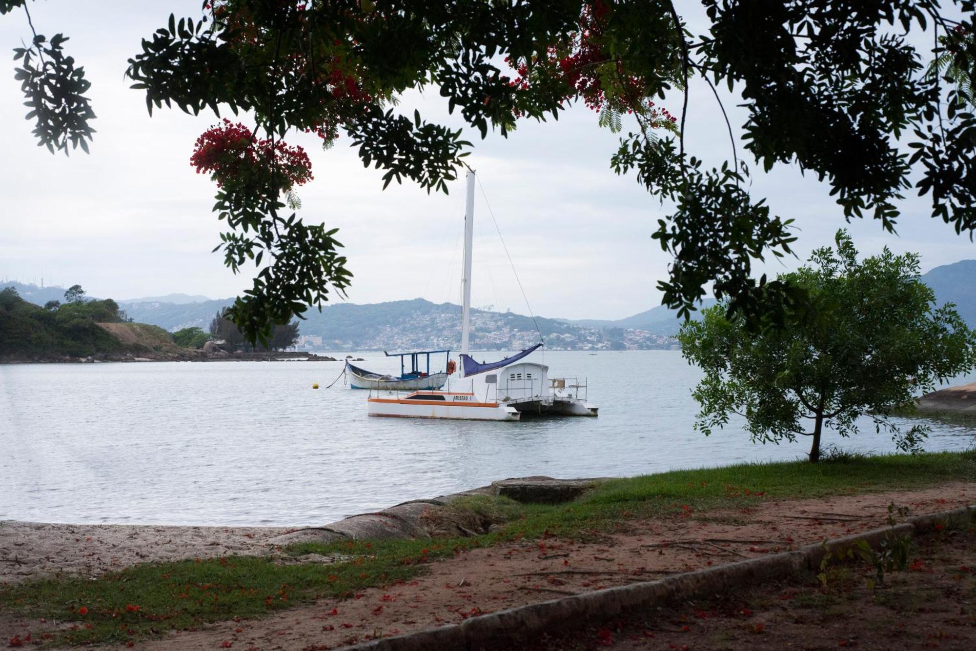 Apartamento Vista Mar Na Via Gastronomica Coqueiros Coq2 Florianópolis Exterior foto