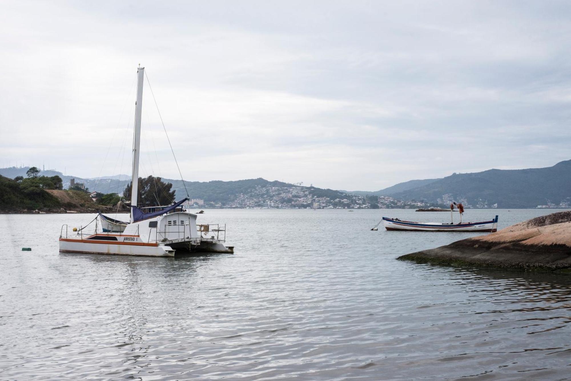 Apartamento Vista Mar Na Via Gastronomica Coqueiros Coq2 Florianópolis Exterior foto