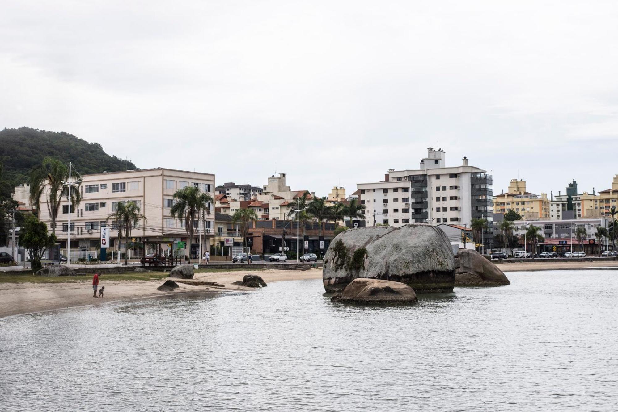 Apartamento Vista Mar Na Via Gastronomica Coqueiros Coq2 Florianópolis Exterior foto