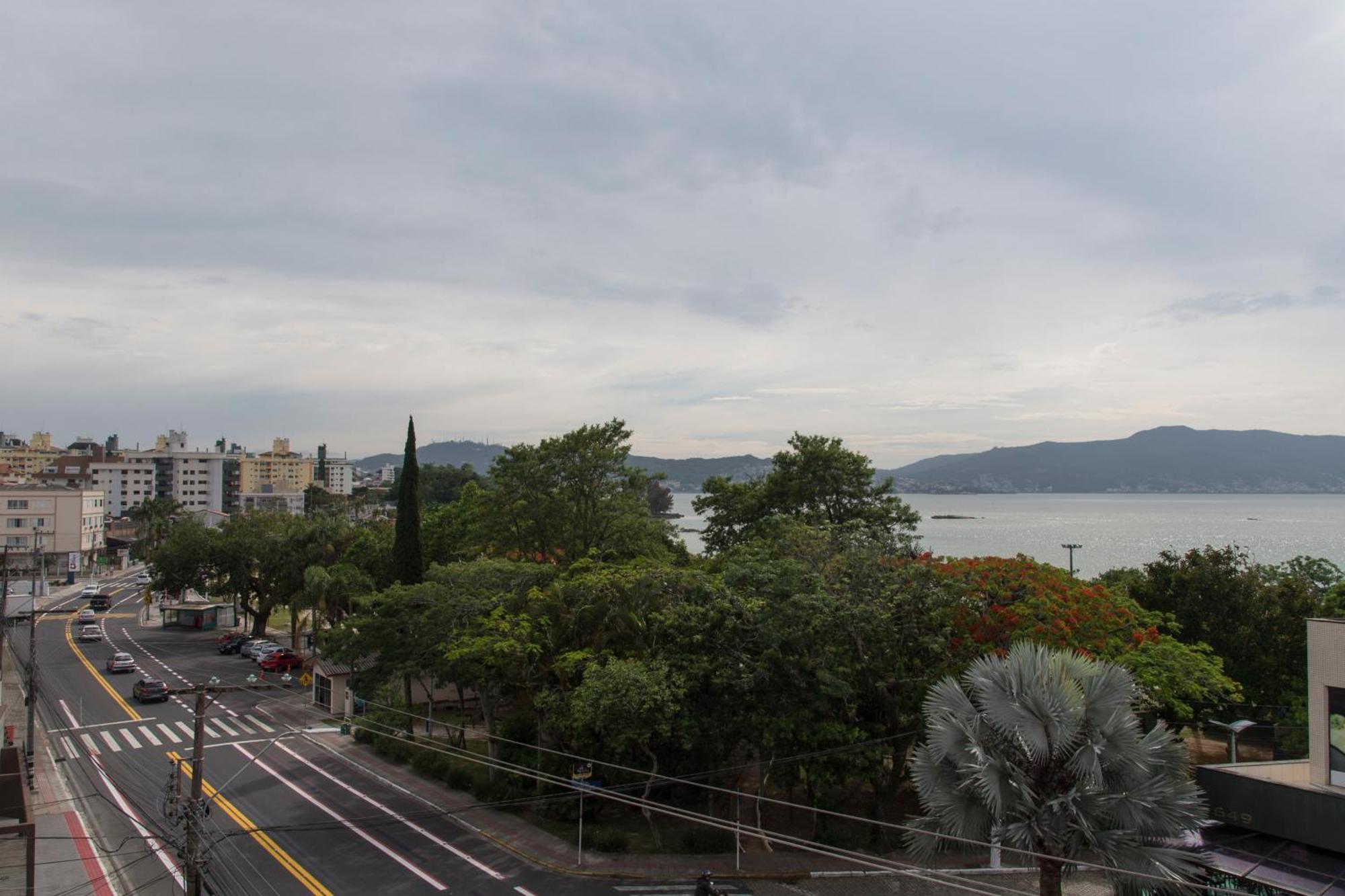 Apartamento Vista Mar Na Via Gastronomica Coqueiros Coq2 Florianópolis Exterior foto